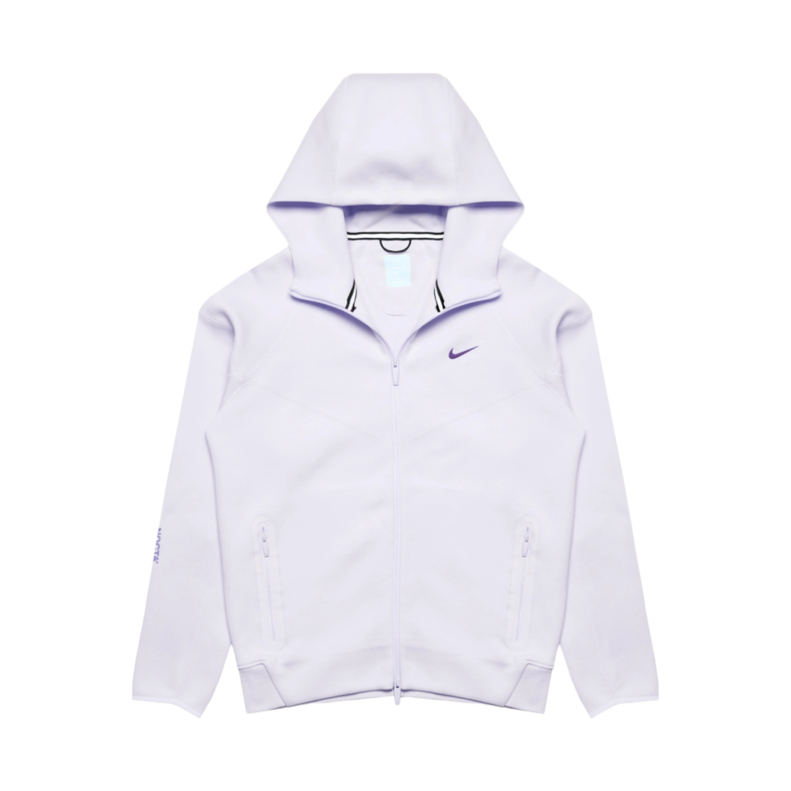 나이키 x 드레이크 녹타 테크 플리스 풀 집 후드 페일리스트 퍼플 (FD8453-568)(Nike x Drake Nocta Tech Fleece Full Zip Hoodie Palest Purple (FD8453-568))