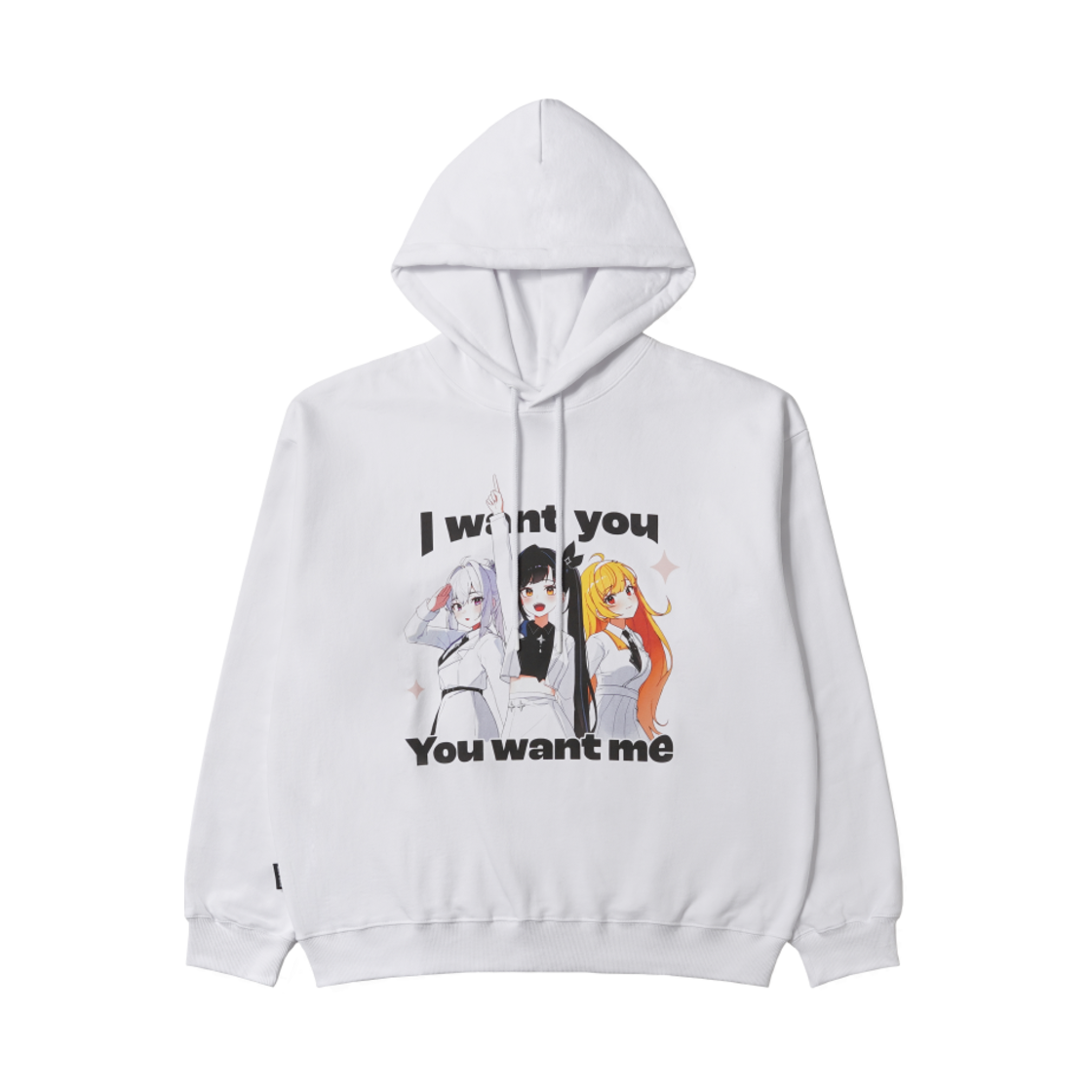 - Woowakgood Isegye Idol Hoodie White