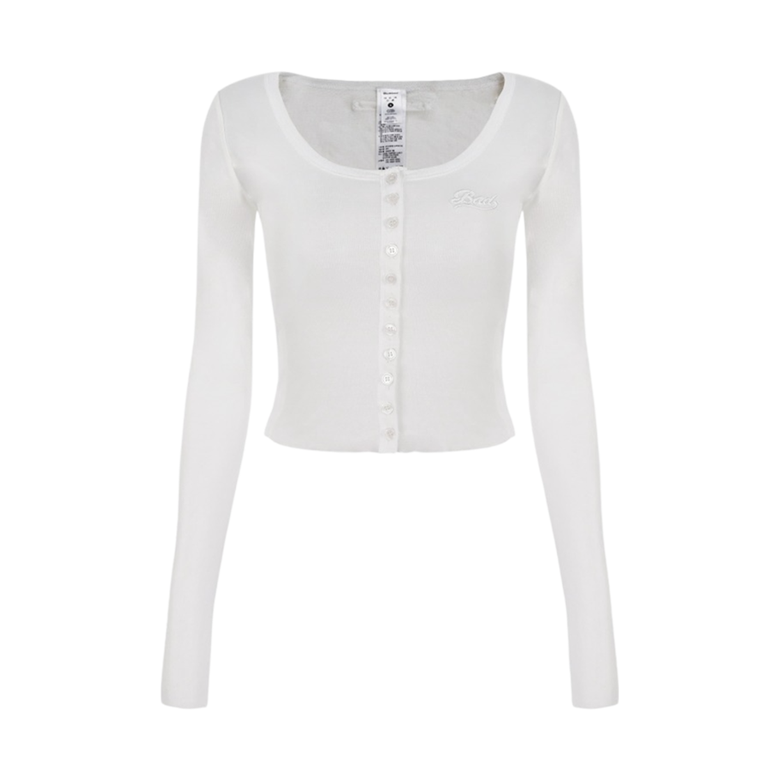 (W) 배드 블러드 세컨드 스킨 가디건 크림((W) Bad Blood Second Skin Cardigan Cream)