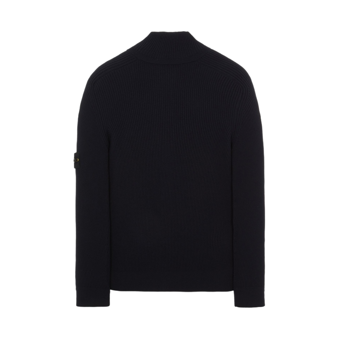 스톤 아일랜드 519C2 울 지퍼 가디건 네이비 블루 - 22FW(Stone Island 519C2 Wool Zipped Cardigan Navy Blue - 22FW) - 2