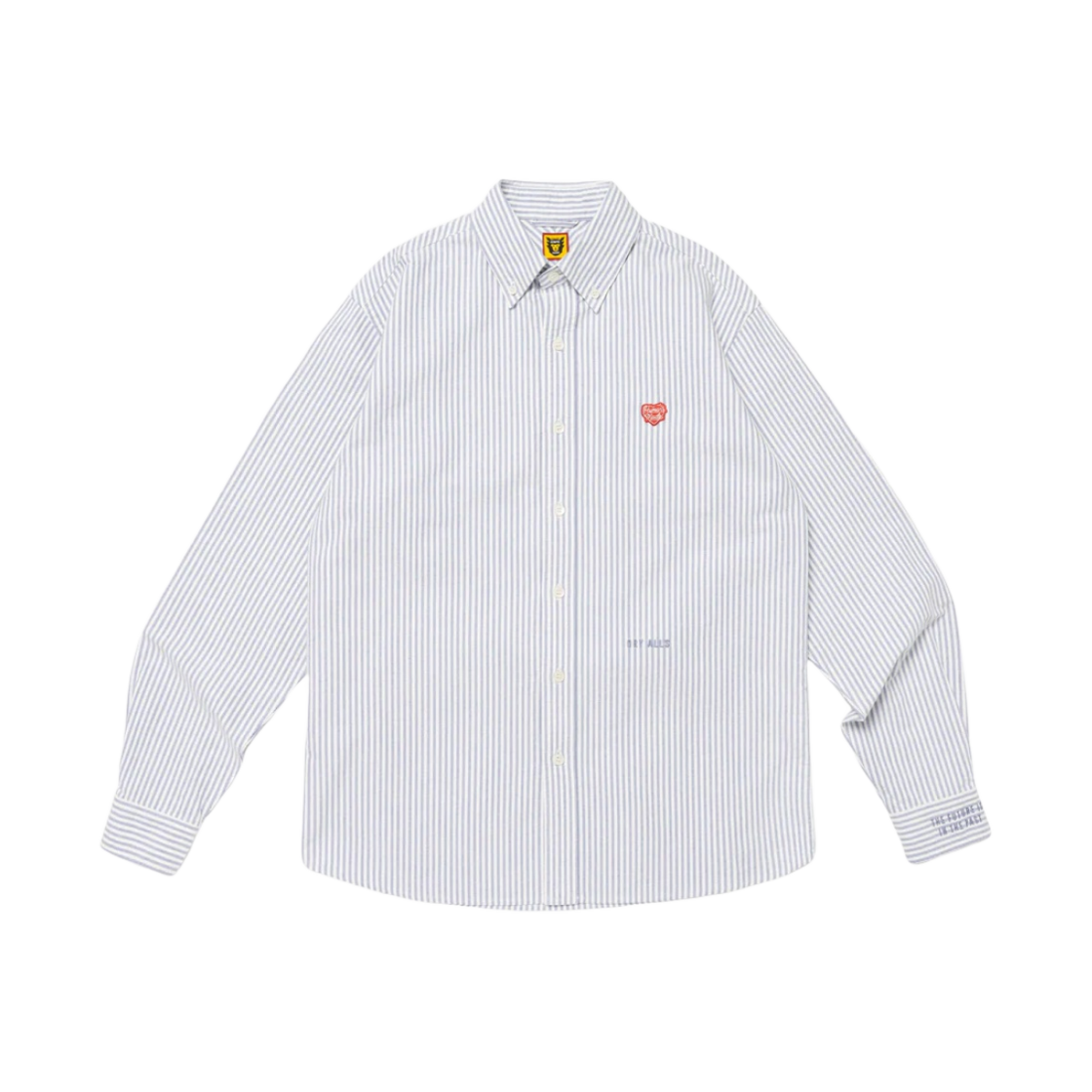 Butter ファッション HUMAN MADE STRIPE OXFORD BD SHIRT