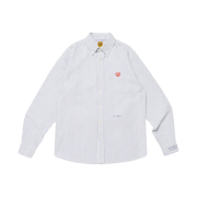 Human Made Striped Oxford BD Shirt Blue