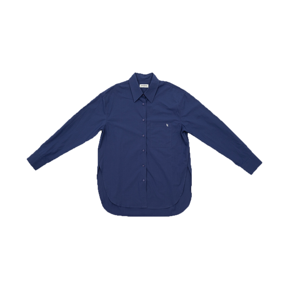 이너프원 루즈핏 셔츠 네이비(EnoughOne Loose Fit Shirt Navy)