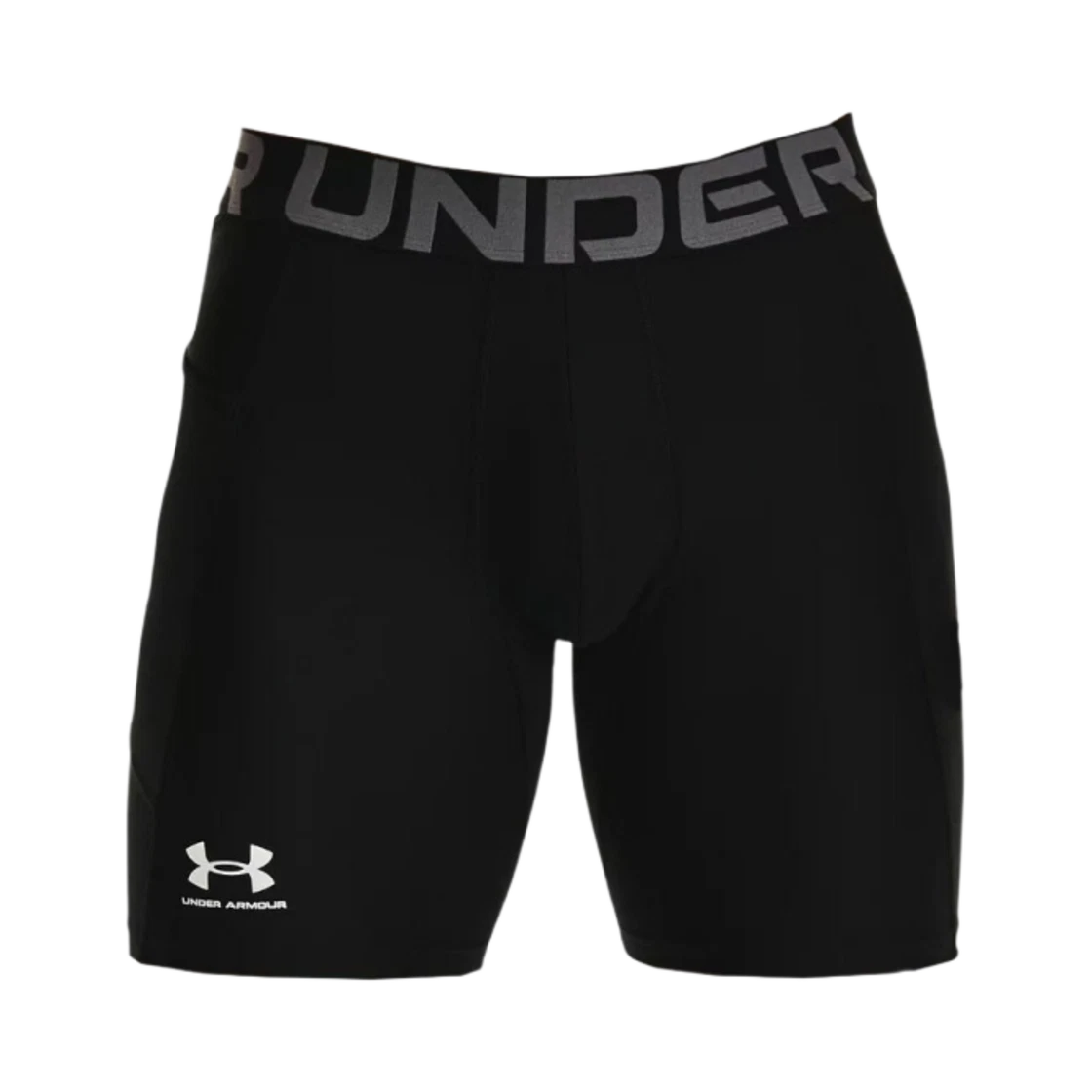 Under Armour Under Armour HeatGear Compression Shorts Black White · M