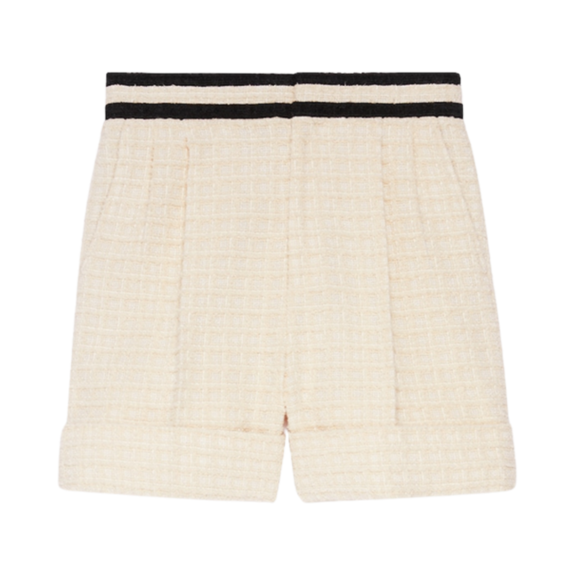 (W) 구찌 트위드 쇼츠 아이보리((W) Gucci Tweed Shorts Ivory)