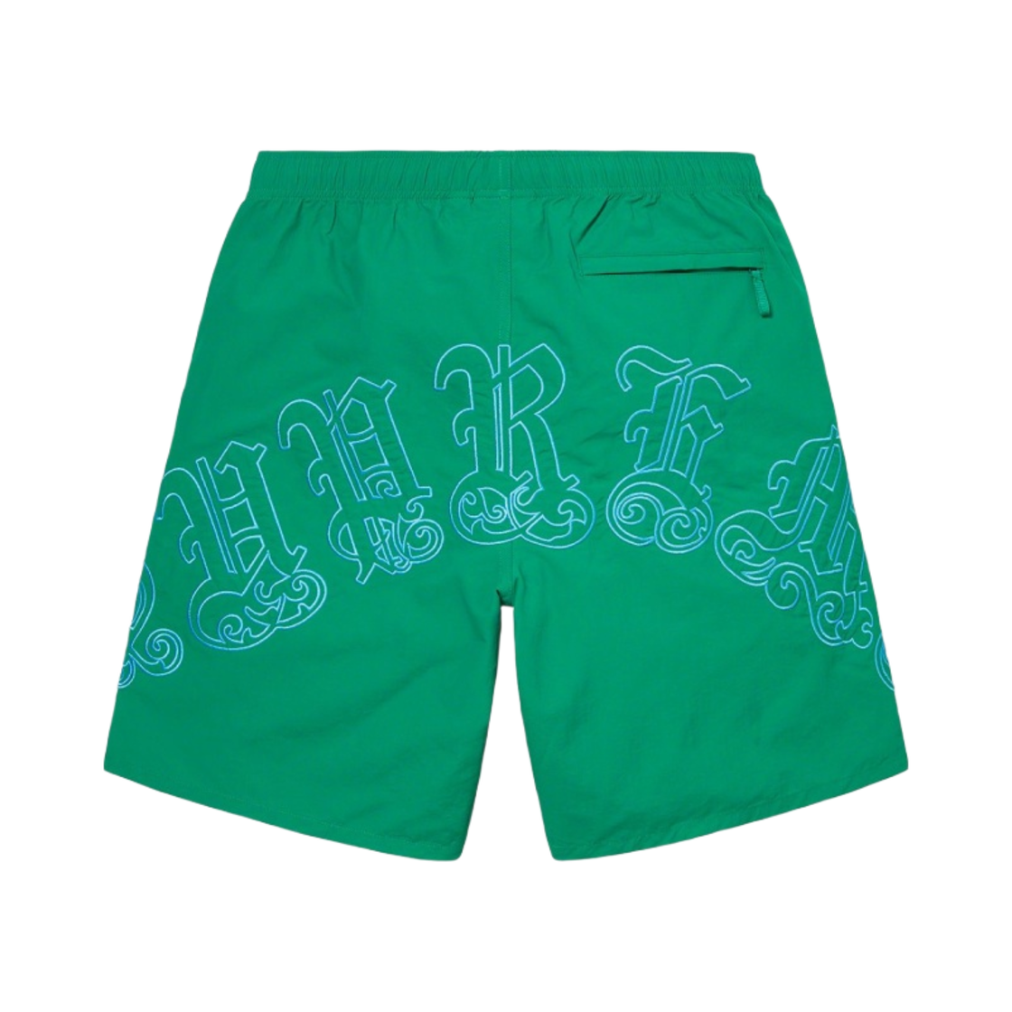 슈프림 올드 잉글리쉬 나일론 쇼츠 그린 - 23SS(Supreme Old English Nylon Shorts Green - 23SS) - 2