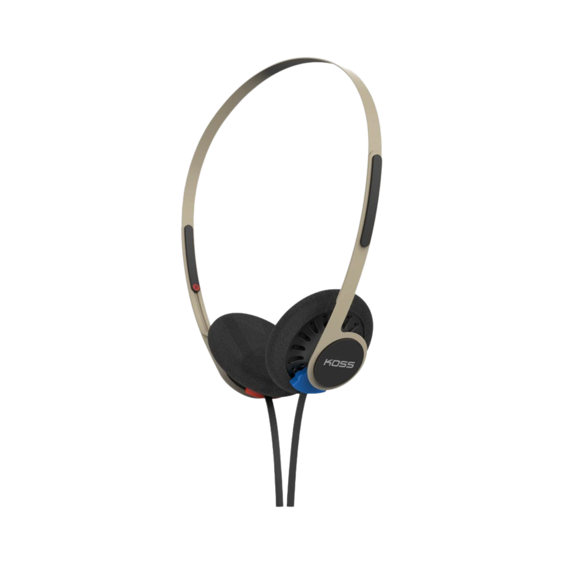 코스 KPH40 유틸리티 헤드폰 리듬 베이지(Koss KPH40 Utility Headphones Rhythm Beige)