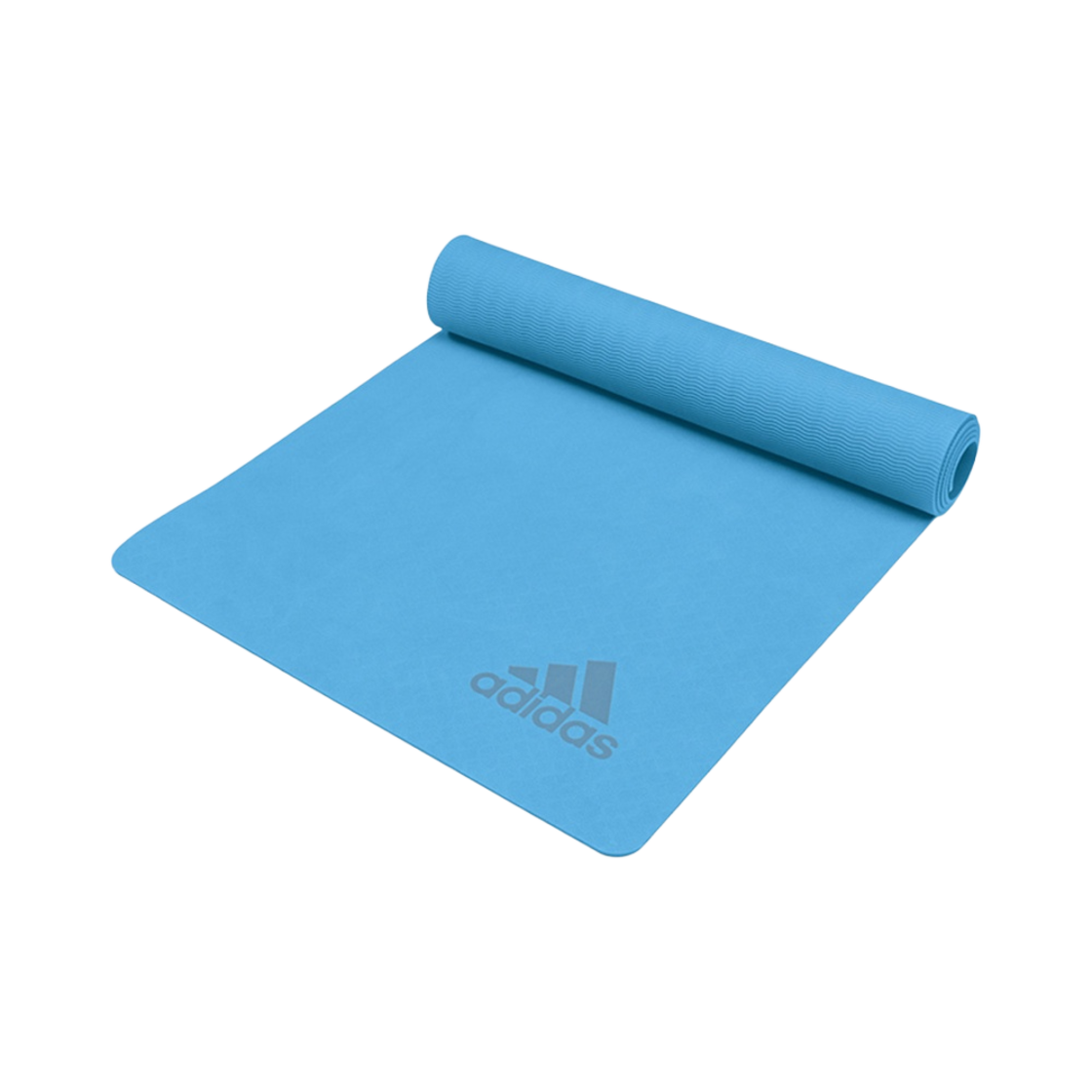 ADYG-10300 Adidas Premium Yoga Mat 5mm Glow Blue