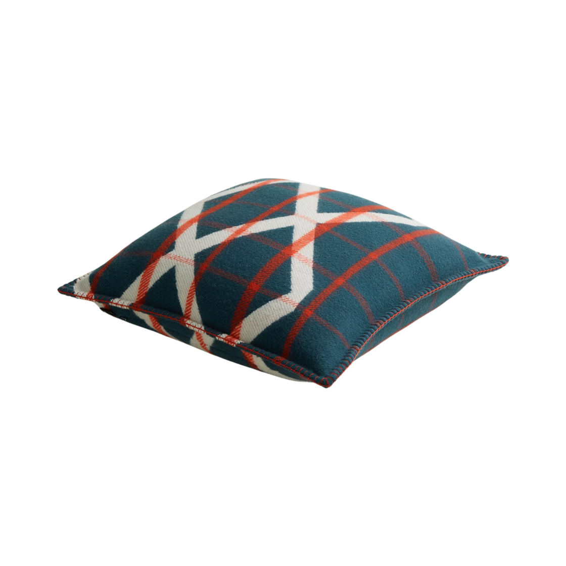 에르메스 인터레이스 띠쎄 필로우 메리노 울 우트르메르(Hermes Entrelacs Tisse Pillow Merino Wool Outremer) - 3