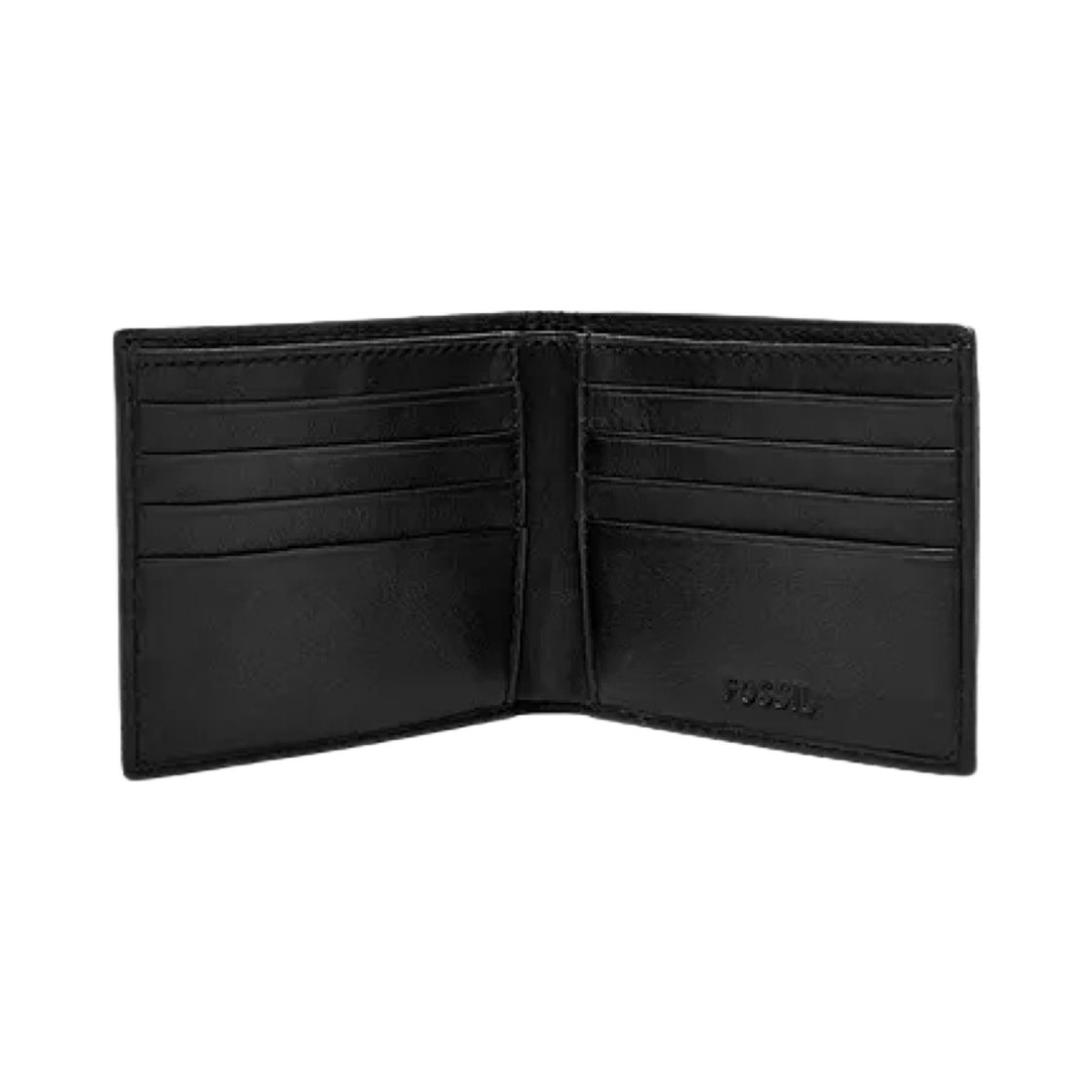 파슬 러프킨 반지갑 블랙(Fossil Lufkin Bifold Black) - 2