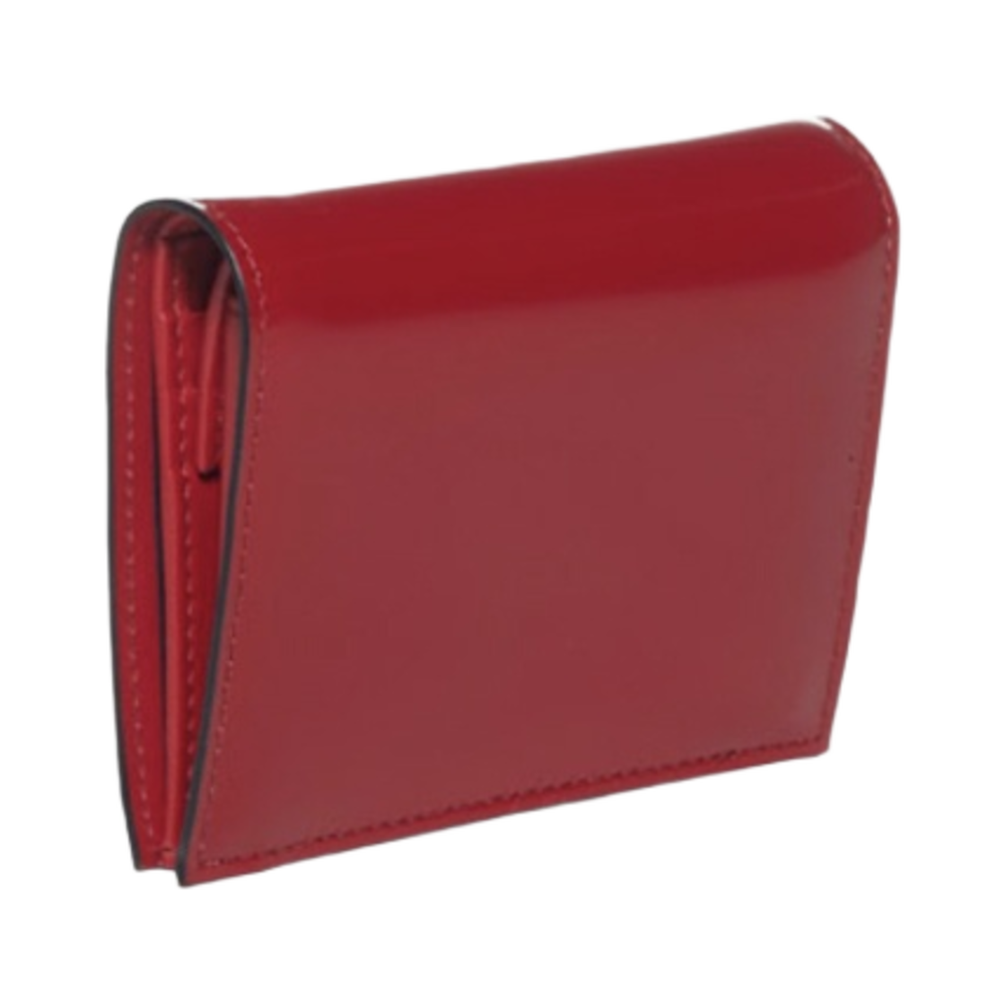프라다 스몰 브러쉬드 레더 월렛(Prada Small Brushed Leather Wallet Red) - 3