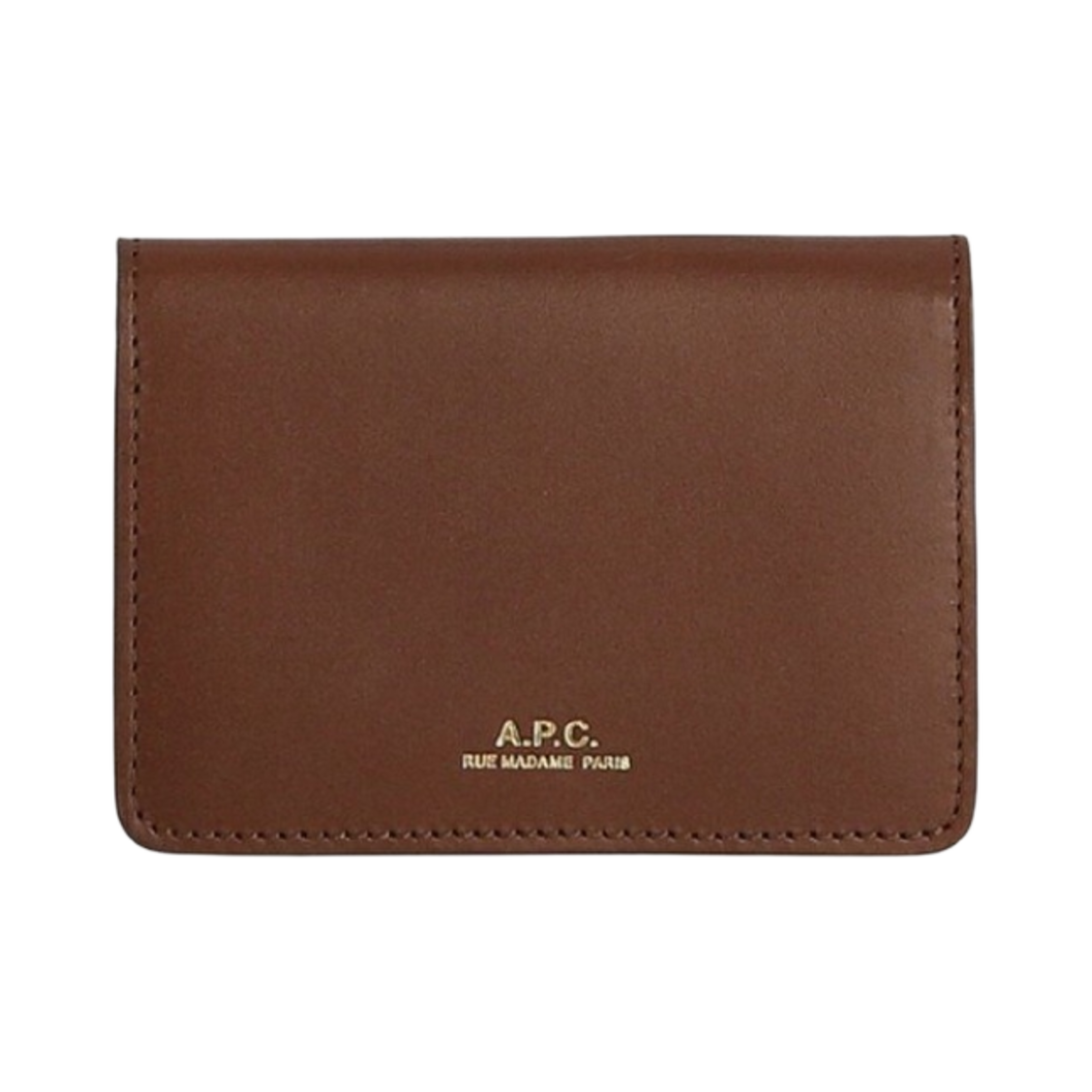 아페쎄 스테판 호라이즌 카드 홀더 넛 브라운(A.P.C. Stefan Horizon Card Holder Nut Brown)