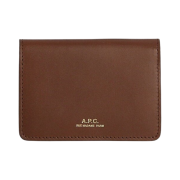 A.P.C. Stefan Horizon Card Holder Nut Brown