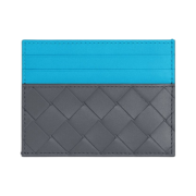 Bottega Veneta Intrecciato Credit Card Case Thunder Pool