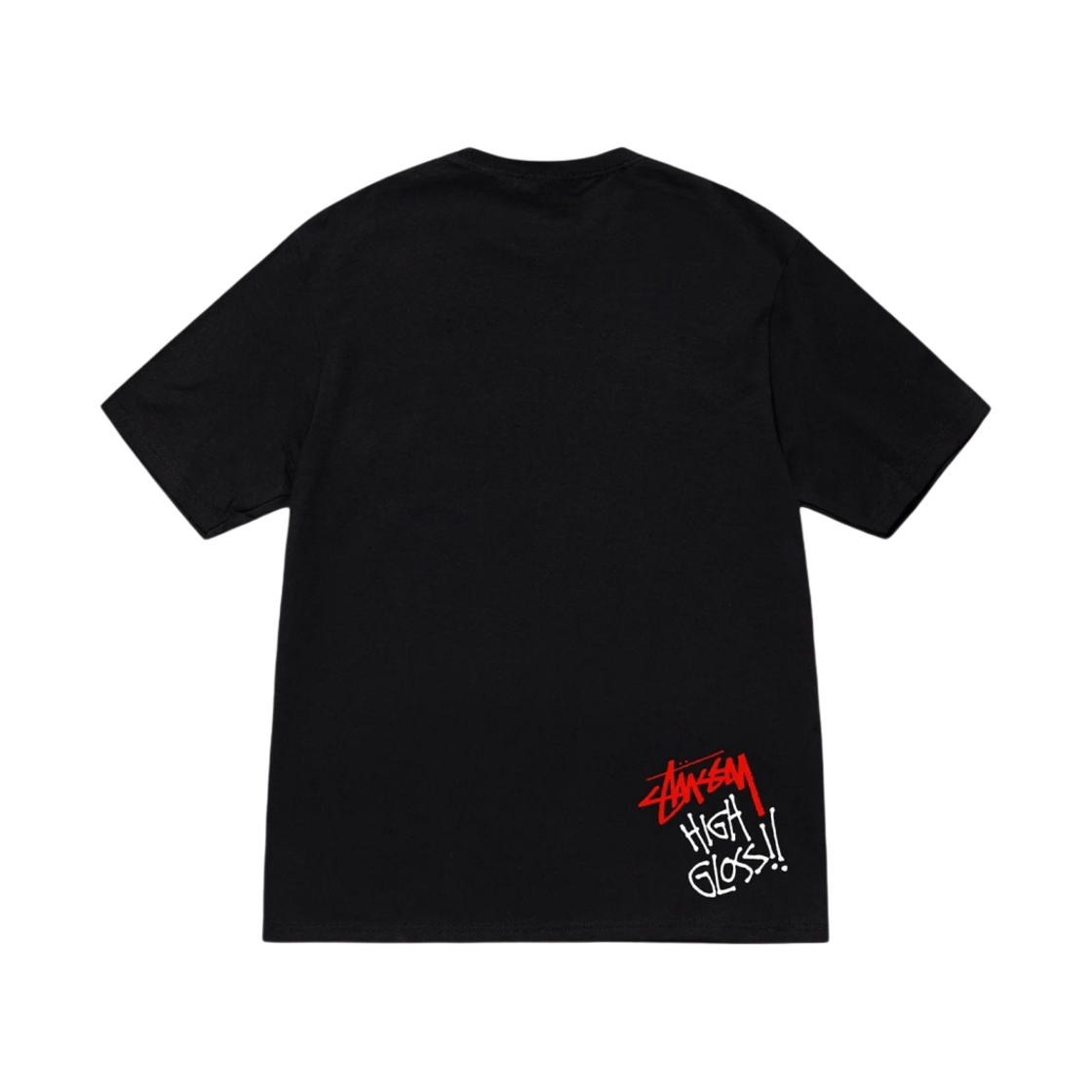 스투시 스프레이 캔 티셔츠 블랙(Stussy Spray Can T-Shirt Black) - 2