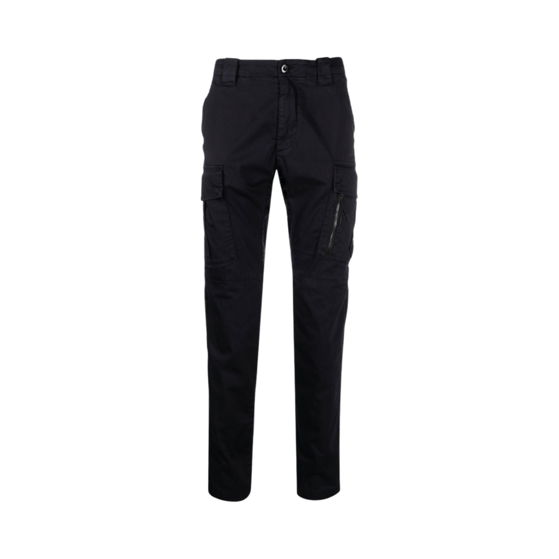 C.P. 컴퍼니 스트레치 사틴 카고 팬츠 블랙 - 23SS