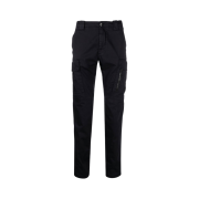 C.P. Company Stretch Sateen Cargo Pants Black - 23SS