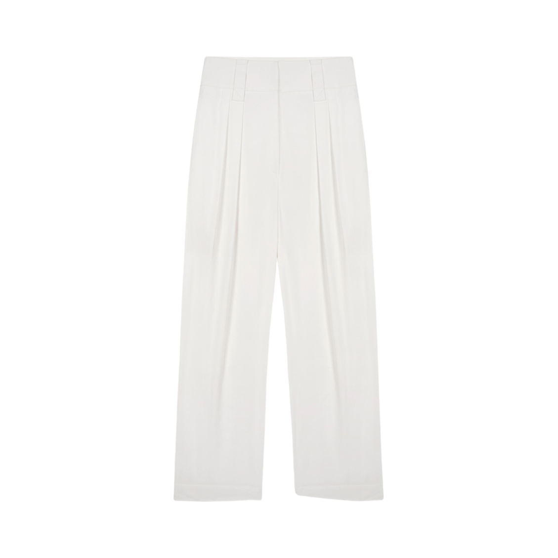 메종 키츠네 스크립트 테이퍼드 팬츠 화이트(Maison Kitsune Script Tappered Pants White) - 2