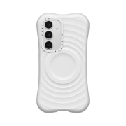 Casetify Galaxy Magsafe Ripple Case White