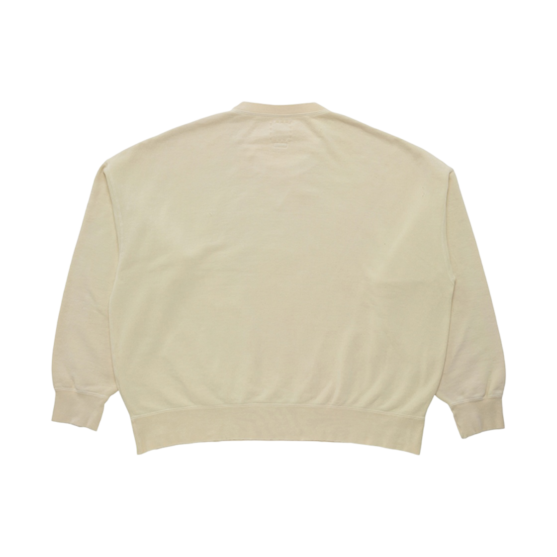 비즈빔 앰플러스 SB 스웨트 롱슬리브 크래쉬 라이트 옐로우 - 24SS(Visvim Amplus SB Sweat L/S Crash Light Yellow - 24SS) - 2