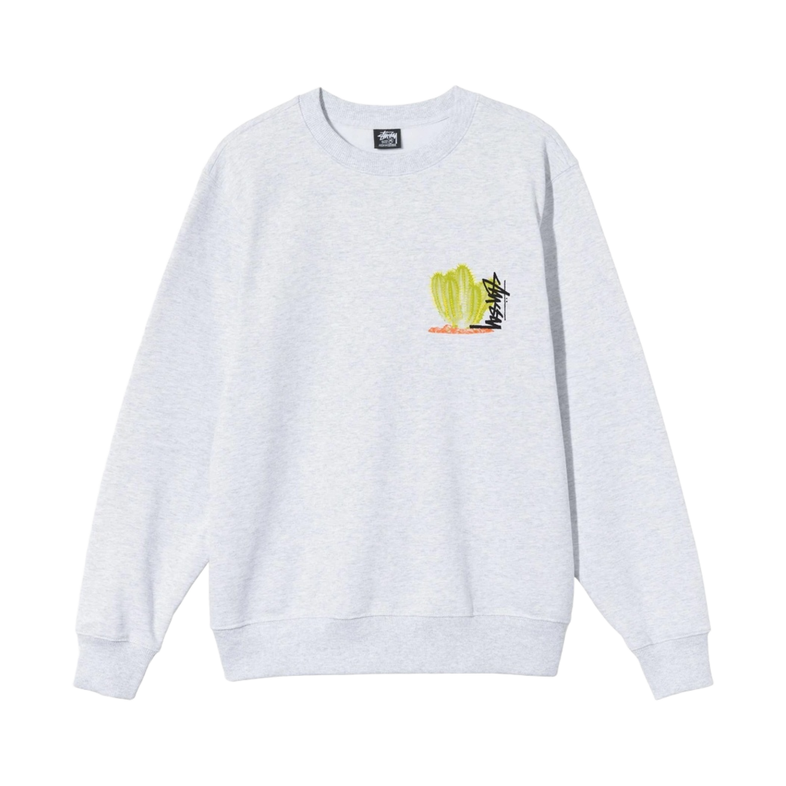 스투시 데저트 블룸 크루넥 애쉬 헤더(Stussy Desert Bloom Crew Ash Heather) - 2