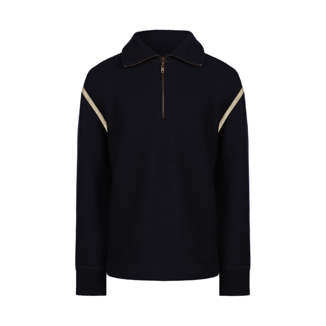 S50HA1072S18147511 Maison Margiela Elbow Patch Sweater Navy