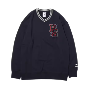 Puma x Staple V-Neck Crew New Navy