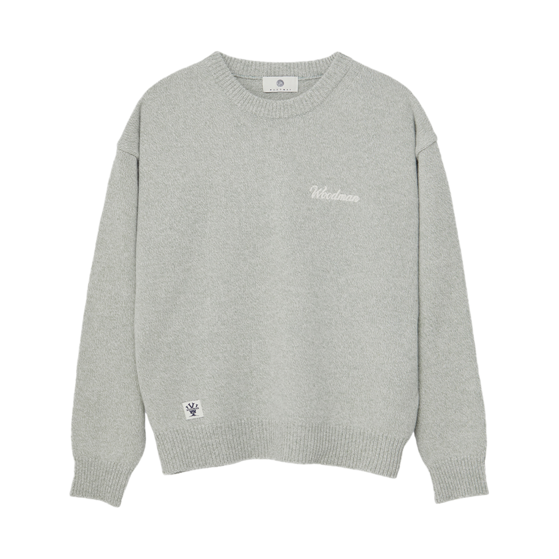 24FWKN01GR Woodman Merino Wool Knit Green