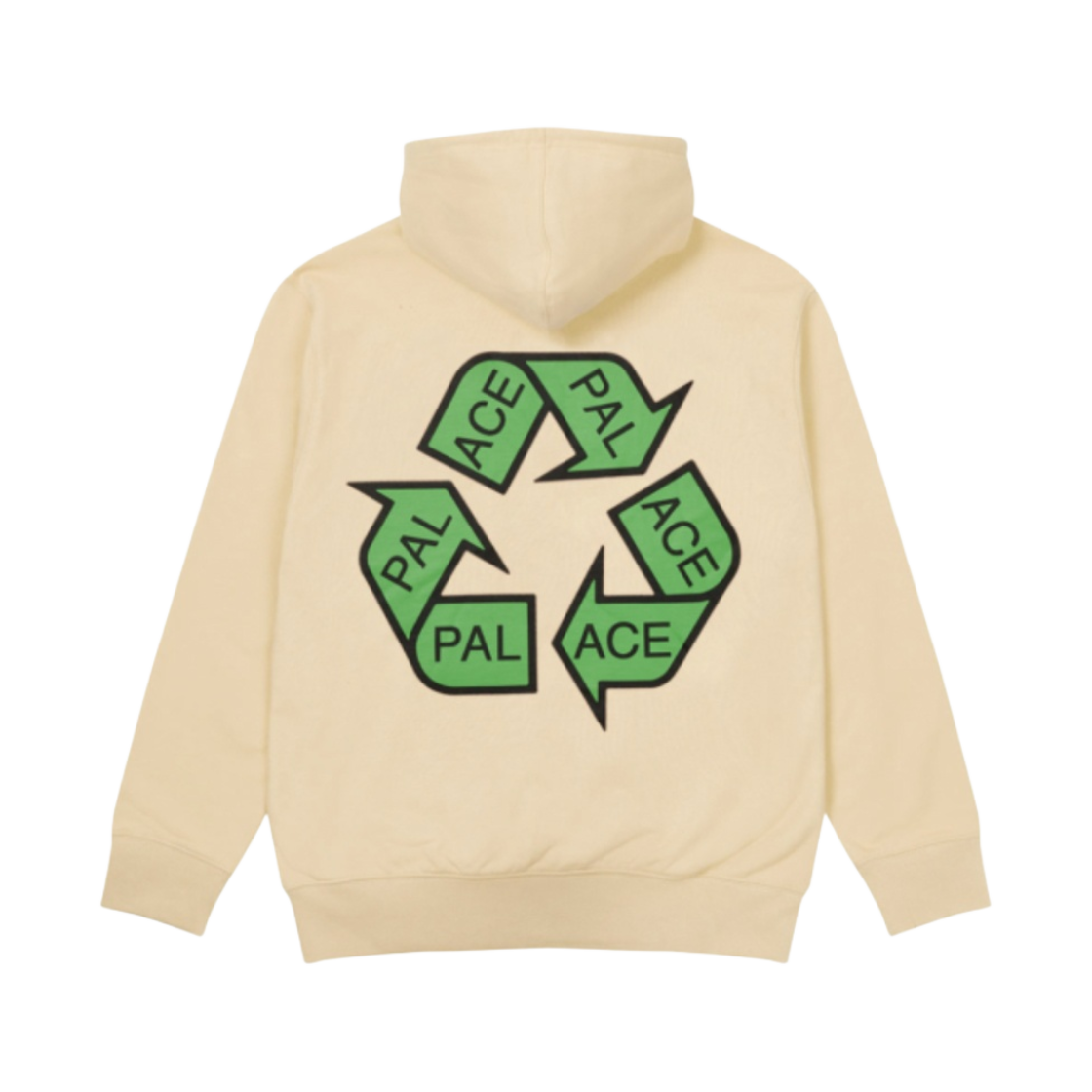 - Palace P-Cycle Hood Oatmeal - 21SS