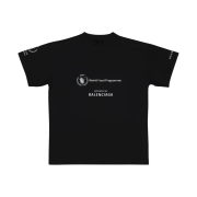 Balenciaga WFP Medium Fit T-Shirt Black