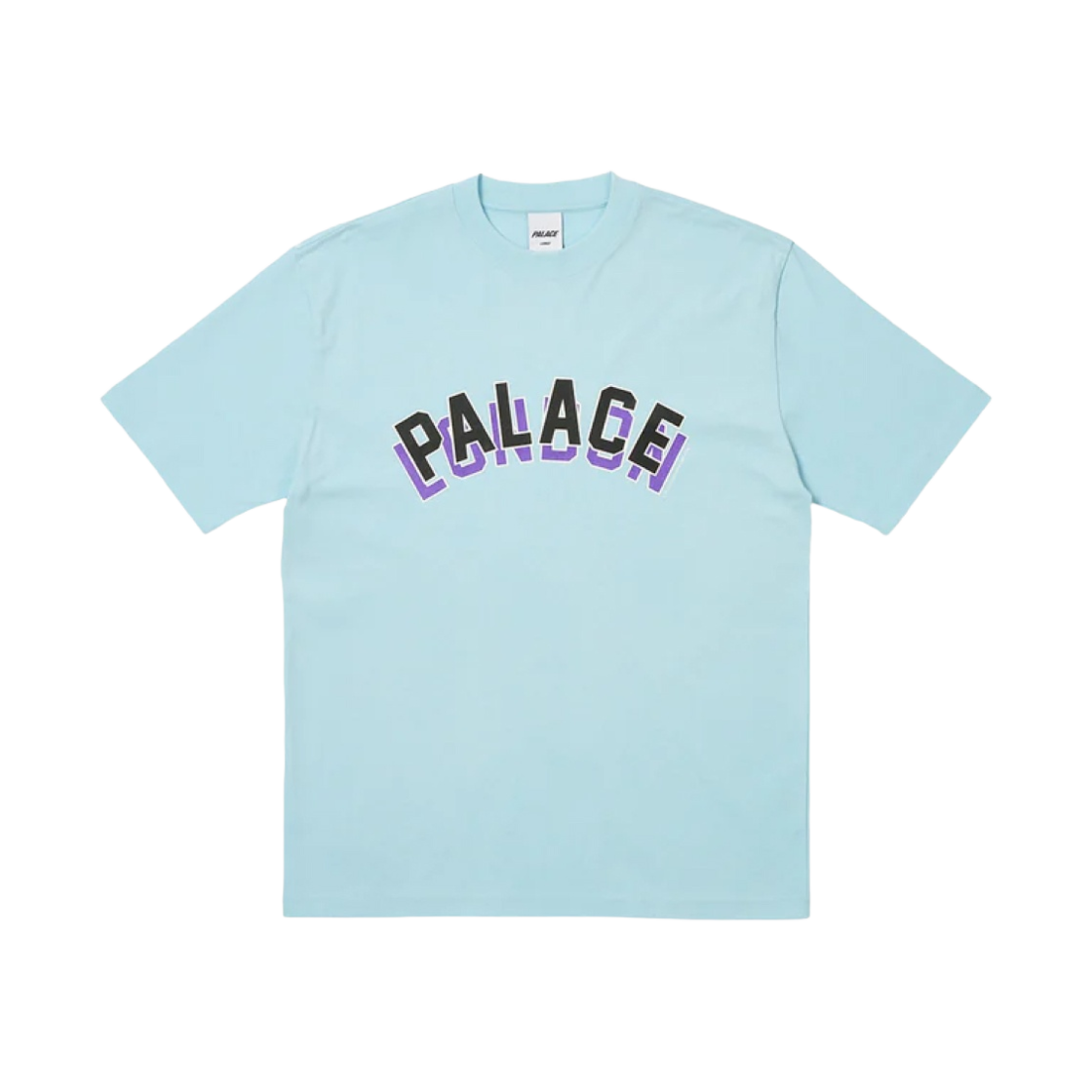 팔라스 런던 스택 티셔츠 크리스탈라이즈드 블루 - 23FW(Palace London Stack T-Shirt Crystalised Blue - 23FW) - 1