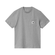 (W) Carhartt WIP Pocket T-Shirt Grey Heather