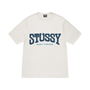 Stussy Burly Threads Pigment Dyed T-Shirt Natural