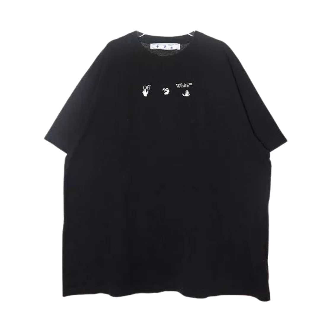 오프화이트 마크 오버 숏슬리브 티셔츠 블랙(Off-White Mark Over S/S T-Shirt Black) - 2