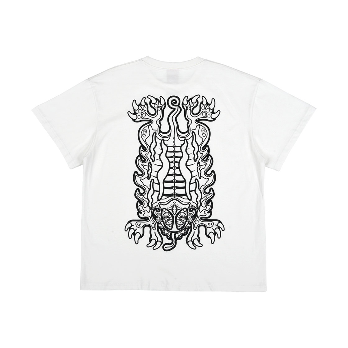 이알에스코 카멜레온 필링 티셔츠 화이트(ersco Chameleon Peeling T-shirt White)