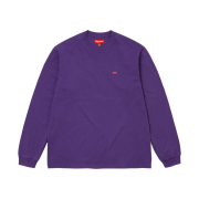Supreme Small Box L/S T-Shirt Purple - 24FW