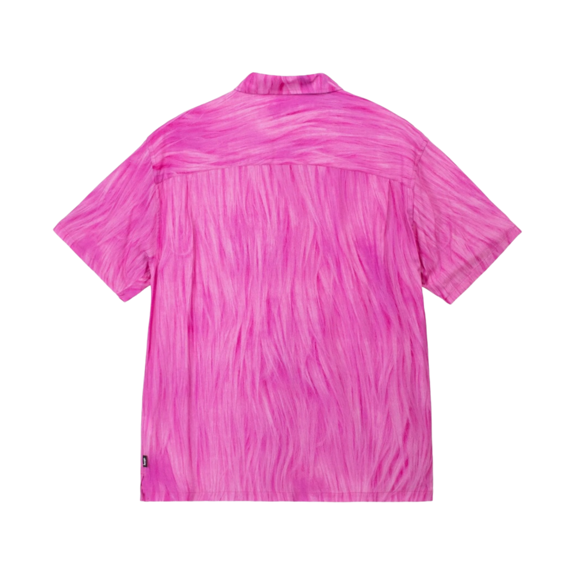 스투시 퍼 프린트 셔츠 핑크(Stussy Fur Print Shirt Pink) - 2
