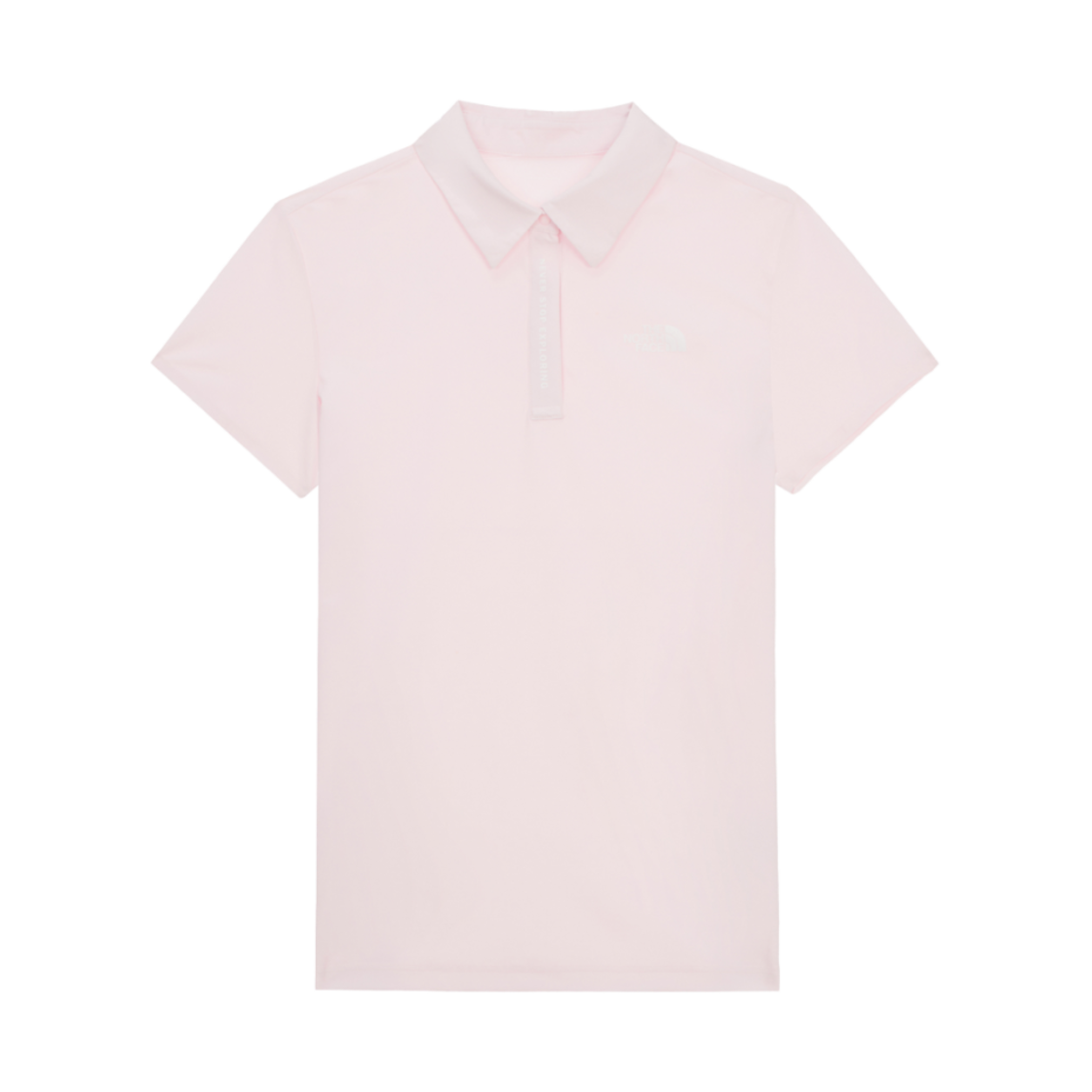 NT7PR32B (W) The North Face Ice Green S/S Polo Light Pink - 25SS