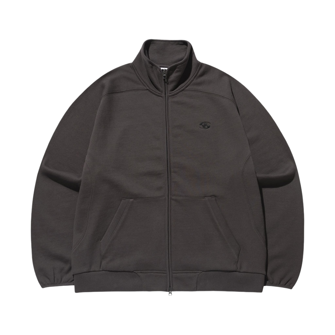 산산기어 스웨트 집업 브라운 - 23FW(Sansan Gear Sweat Zip-Up Brown - 23FW) - 1