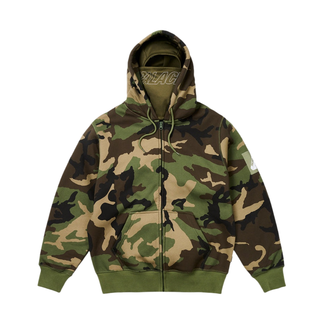 팔라스 페이스마스크 써멀 후드 카모 - 23FW