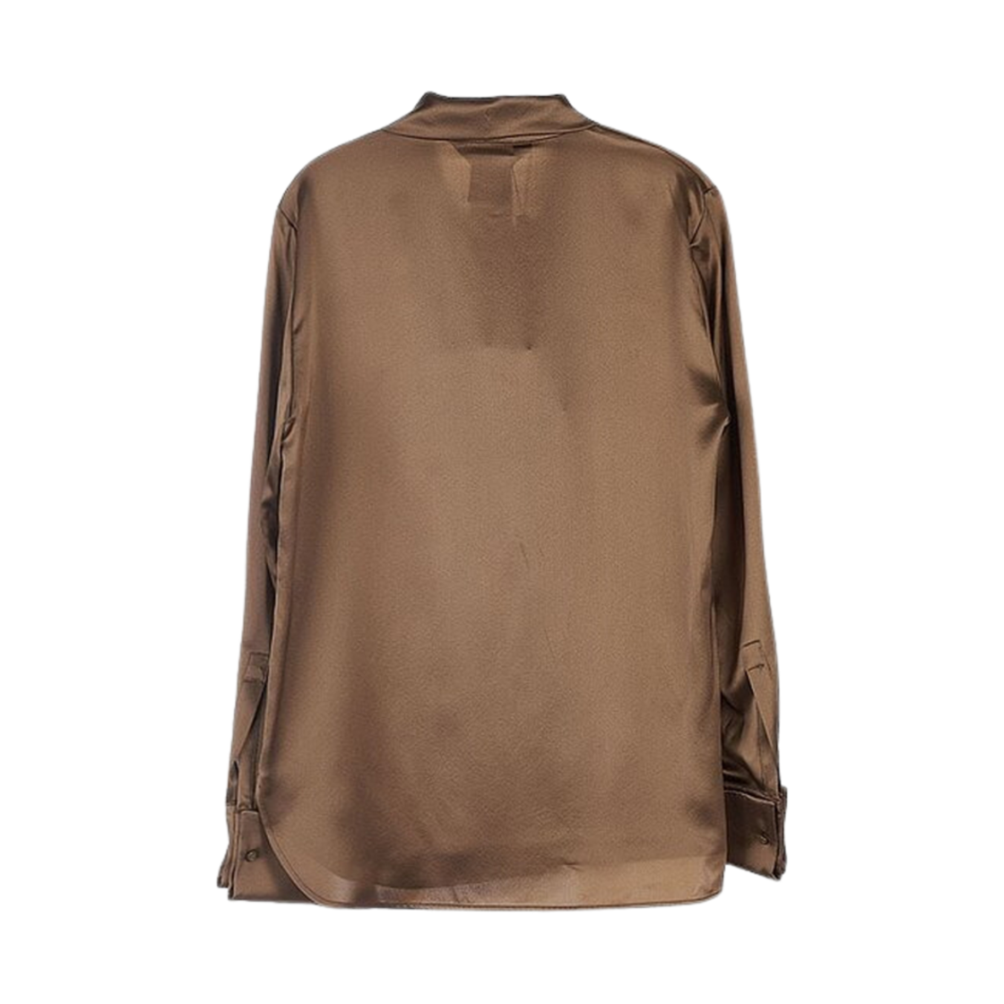 (W) 막스마라 테네브레 실크 셔츠 헤이즐넛 브라운((W) Max Mara Tenebre Silk Shirt Hazelnut Brown) - 2