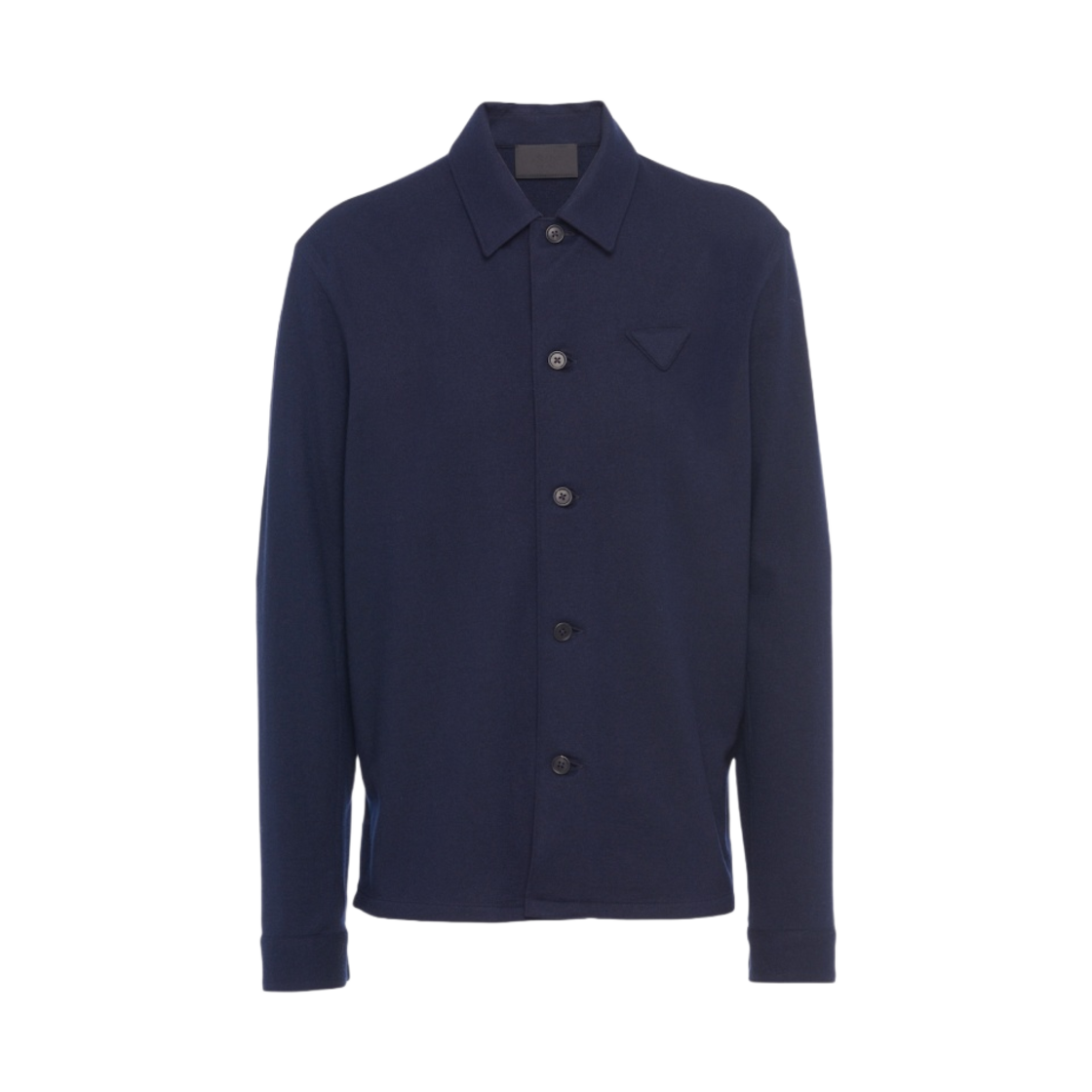 프라다 울 블렌드 셔츠 블루(Prada Wool Blend Shirt Blue) - 1
