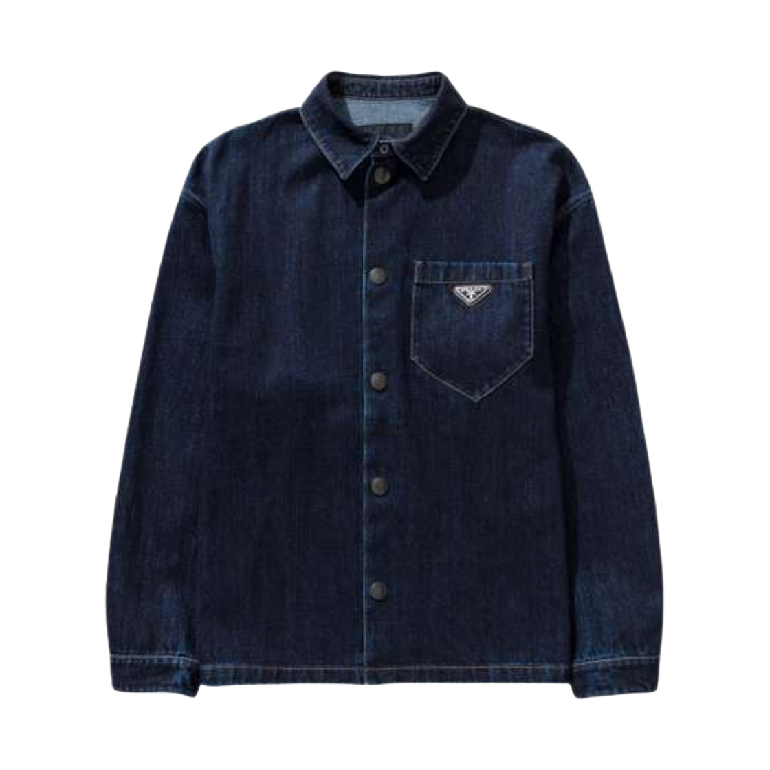 프라다 데님 셔츠 블루(Prada Denim Shirt Blue) - 1