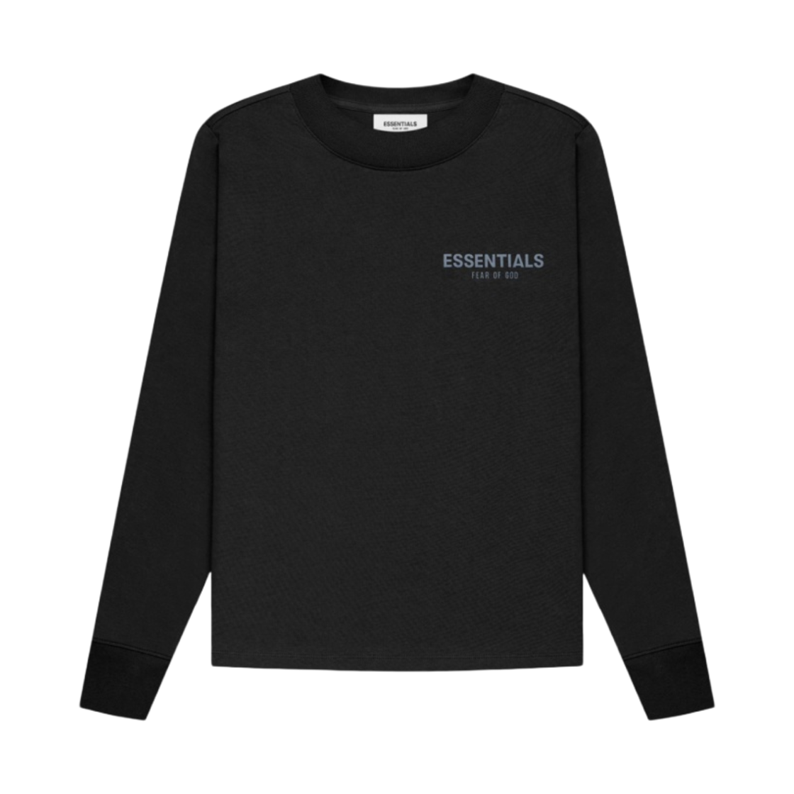 (키즈) 에센셜 롱슬리브 티셔츠 블랙 - 21SS