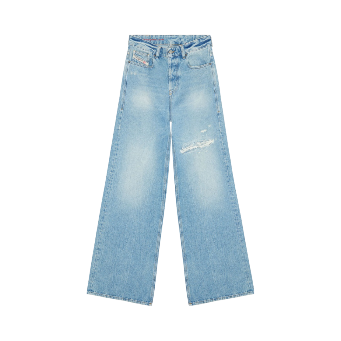 디젤 1996 D-시레 09e25 스트레이트 진 라이트 블루(Diesel 1996 D-Sire 09e25 Straight Jeans Light Blue) - 1