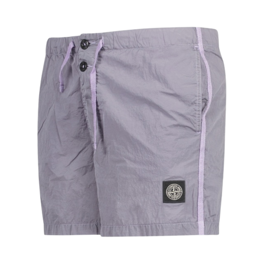 스톤 아일랜드 B0643 나일론 메탈 에코닐 재생 나일론 스위밍 트렁크 라벤더 - 23FW(Stone Island B0643 Nylon Metal in Econyl Regenerated Nylon Swimming Trunk Lavender - 23FW) - 2