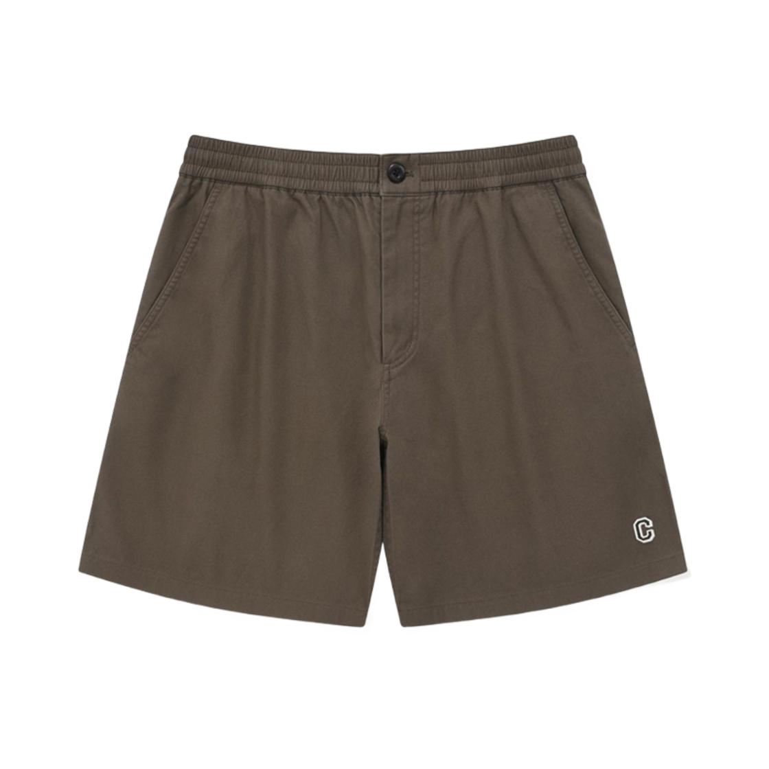 커버낫 레귤러 치노 쇼츠 카키(Covernat Regular Chino Shorts Khaki) - 1