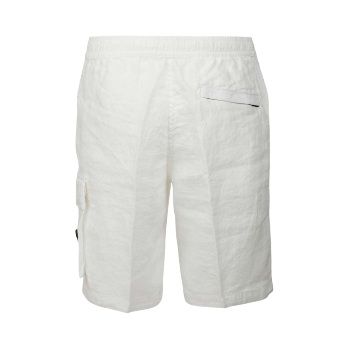 스톤 아일랜드 L1201 리넨 버뮤다 쇼츠 화이트 - 21SS(Stone Island L1201 Linen Bermuda Shorts White - 21SS) - 2