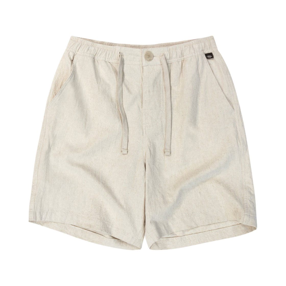 Salkin Linen Walkshorts Ecru Flatwave in Seoul Salkin Linen Walkshorts Ecru