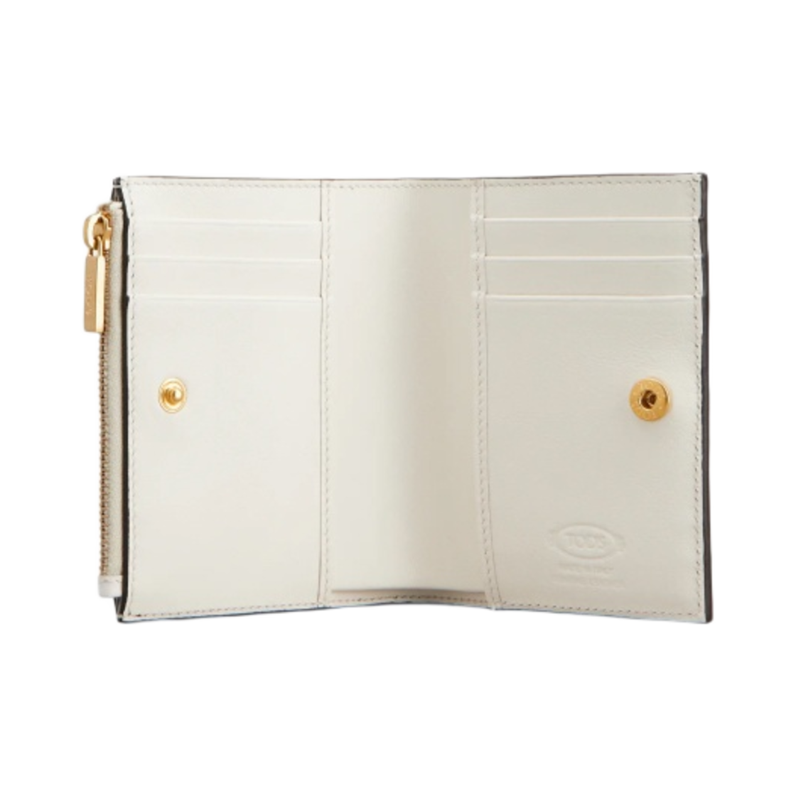 토즈 T 타임리스 레더 월렛 화이트(Tod's T Timeless Wallet White) - 2